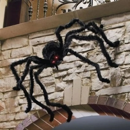 Giant Plush Spider Halloween Decoration