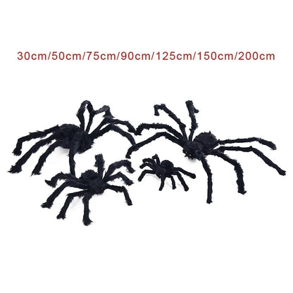 Giant Plush Spider Halloween Decoration