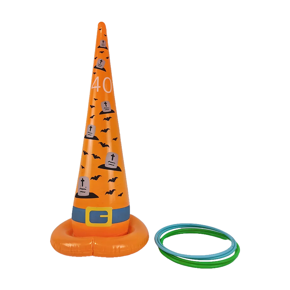 Inflatable Witch Hat Toss Game