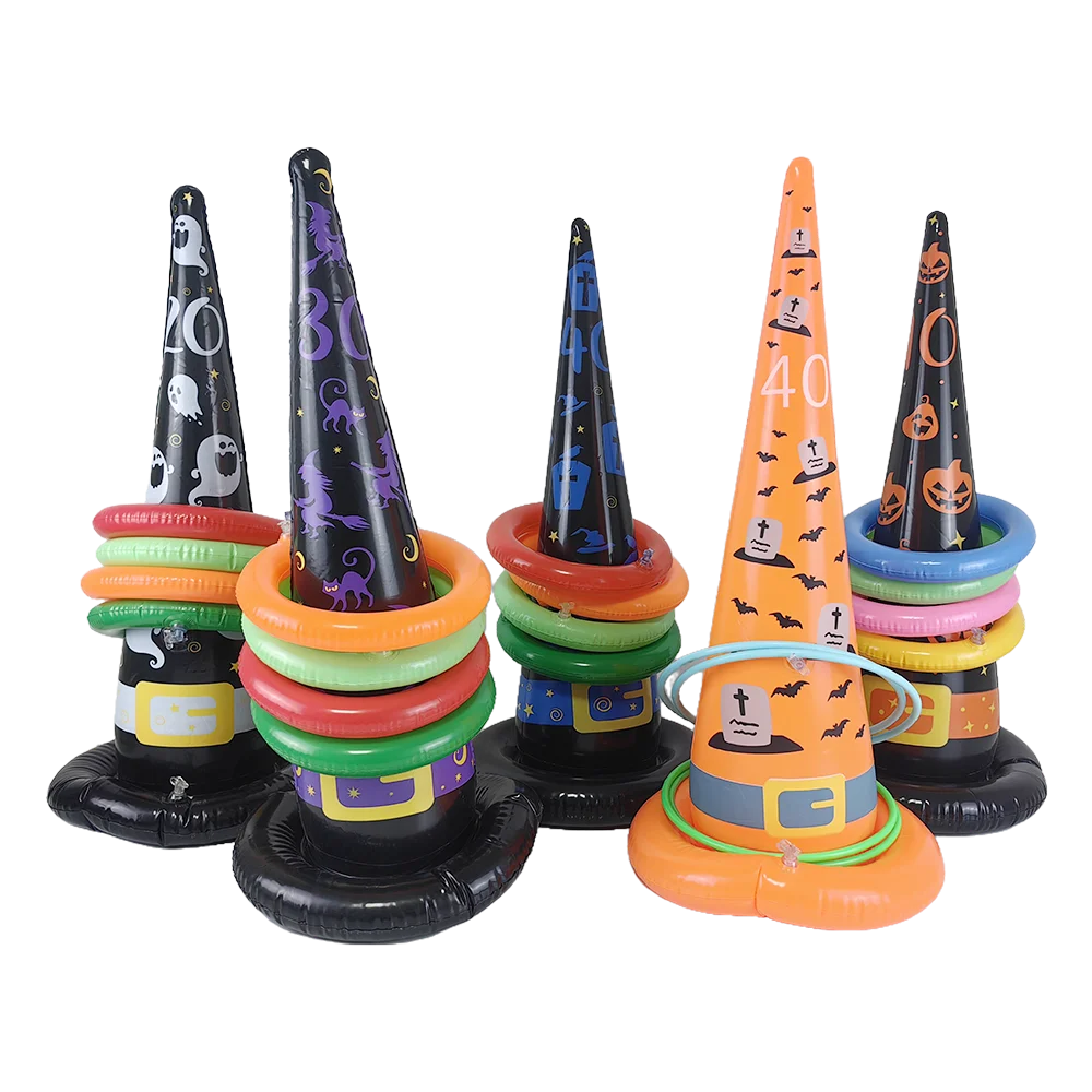 Inflatable Witch Hat Toss Game