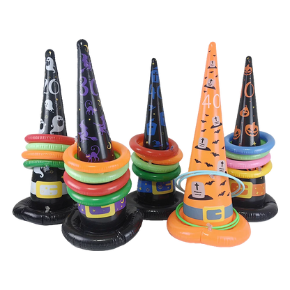 Inflatable Witch Hat Toss Game