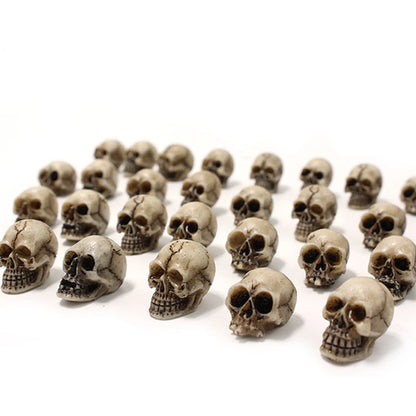 Mini Skull Head Figurines