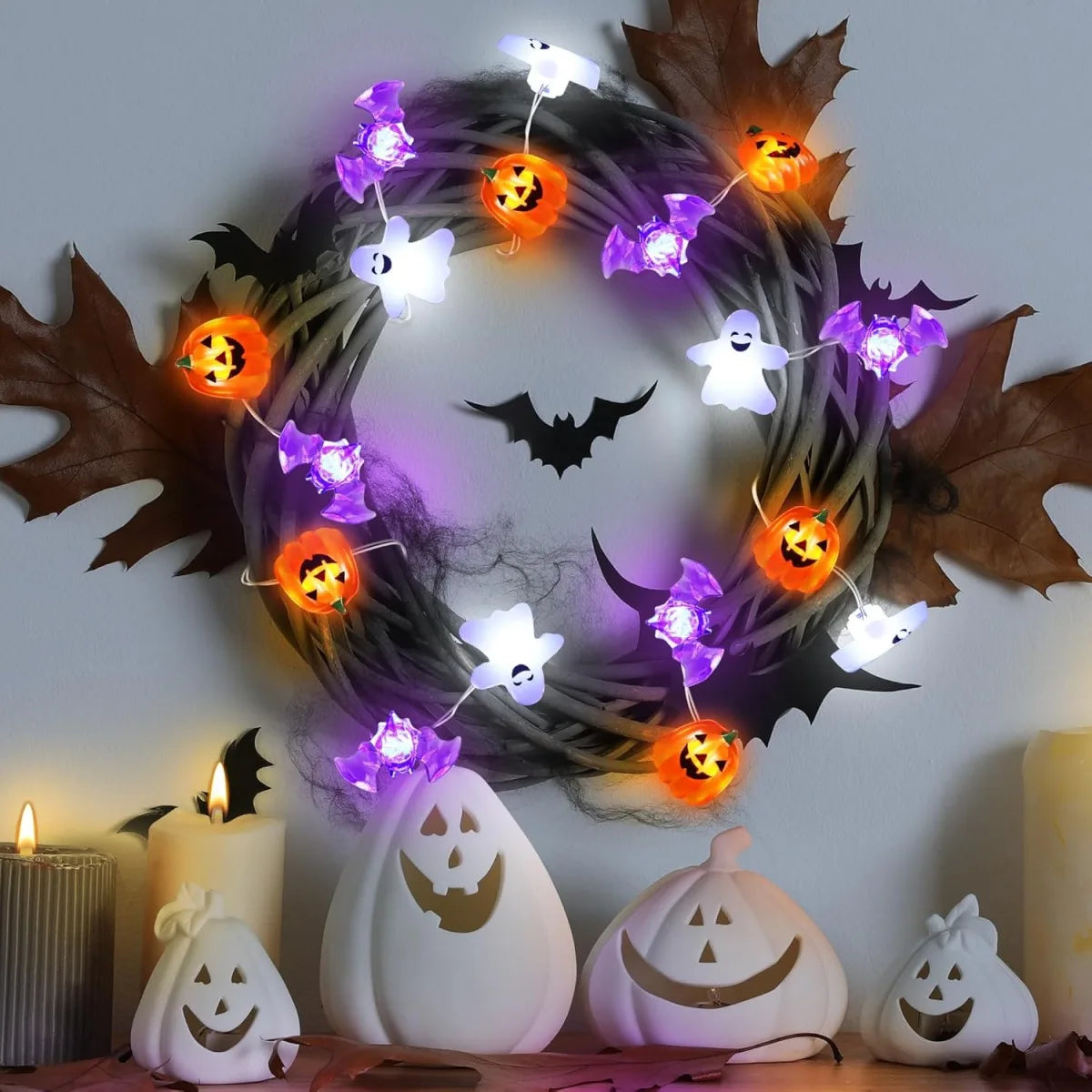 LED Halloween Copper Wire String Lights