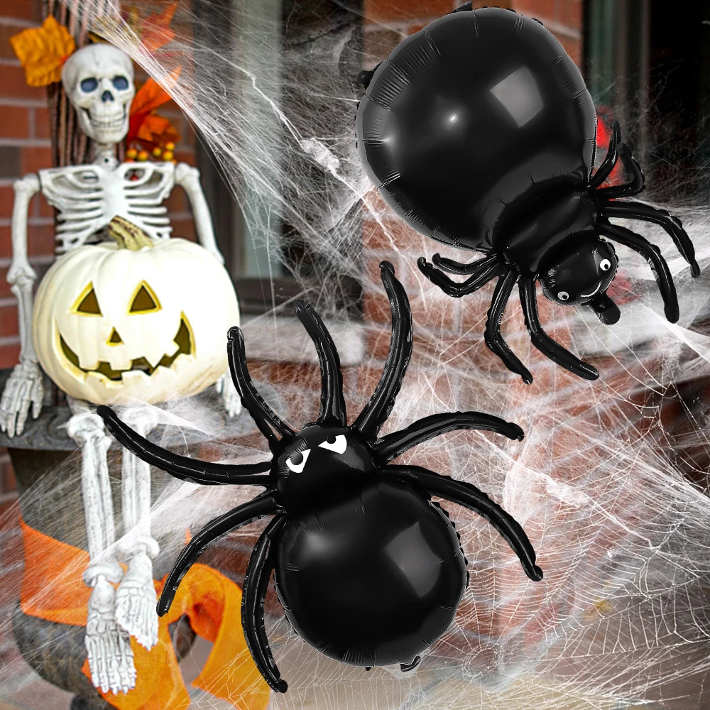 Halloween Spider Foil Balloons