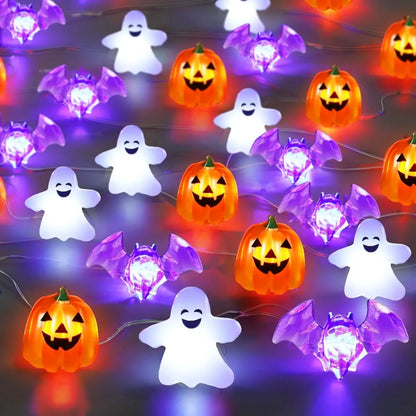 LED Halloween Copper Wire String Lights