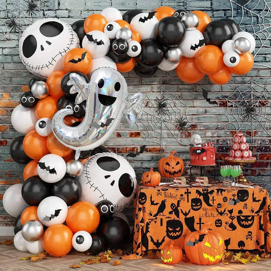 94-Piece Halloween Balloon Wreath Arch Set