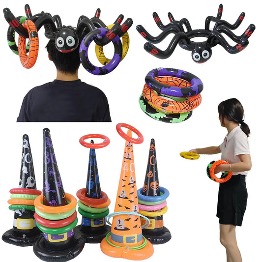 Inflatable Witch Hat Toss Game