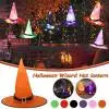 LED Flashing Light Witch Hat