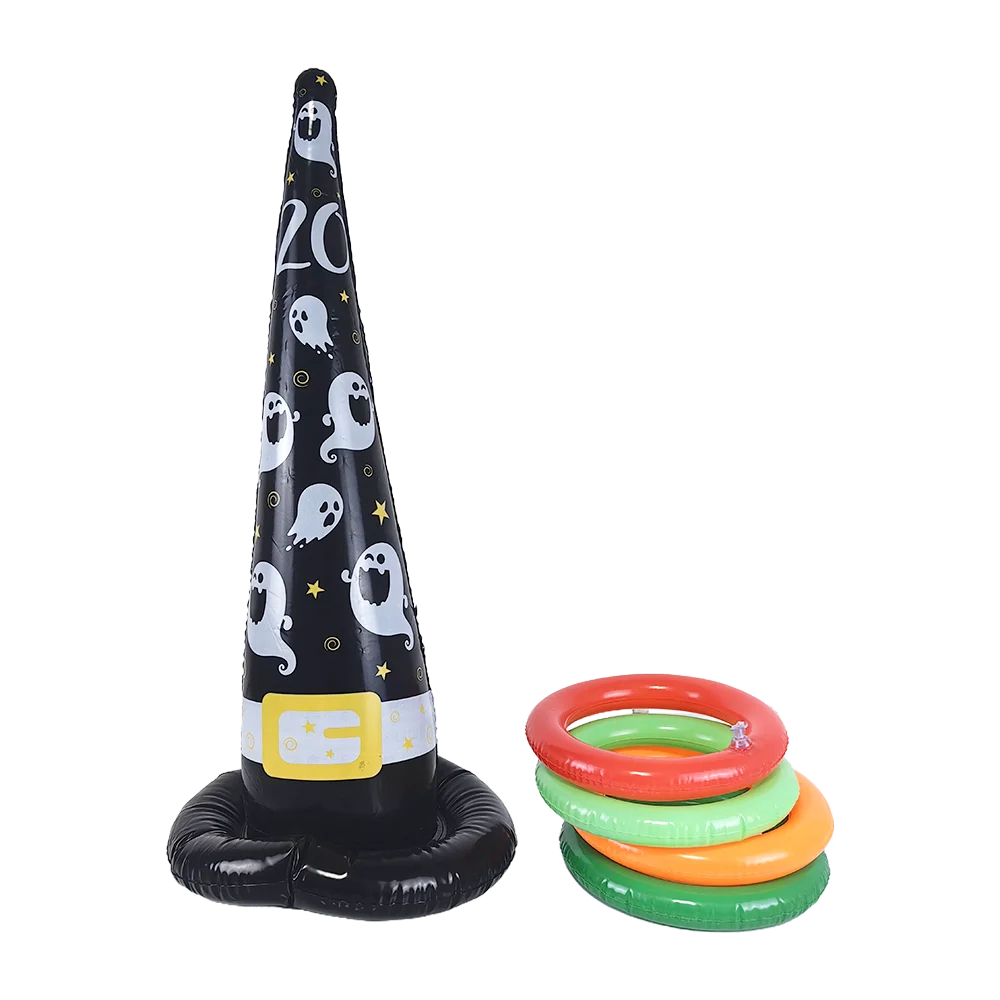 Inflatable Witch Hat Toss Game