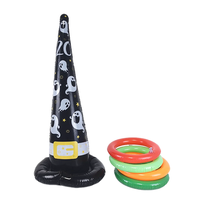 Inflatable Witch Hat Toss Game