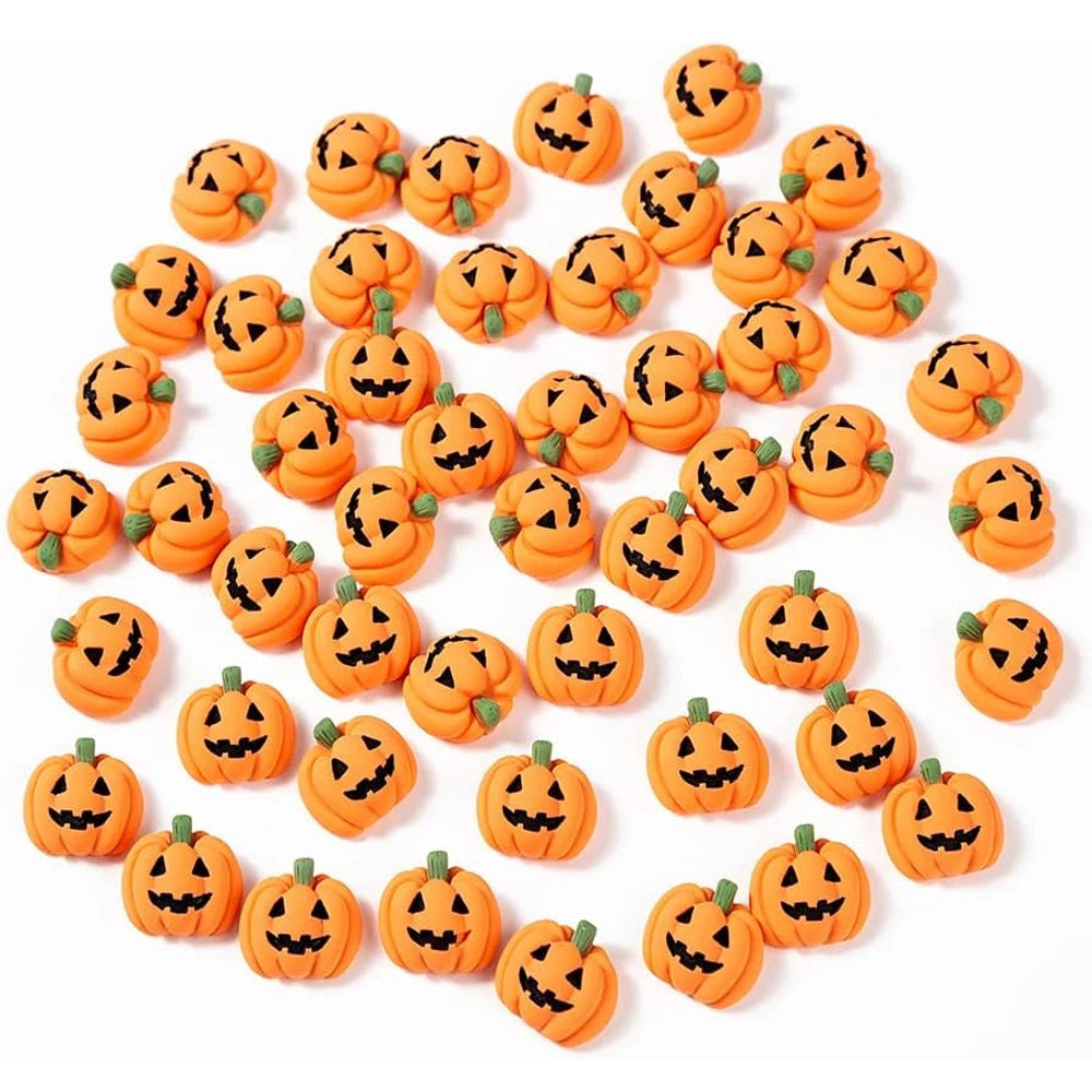 Mini Resin Halloween Pumpkins