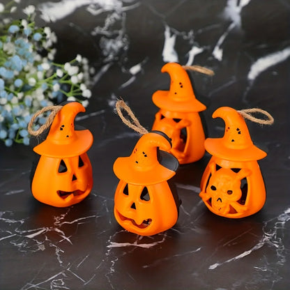 Double-Sided Pumpkin & Skull Night Light