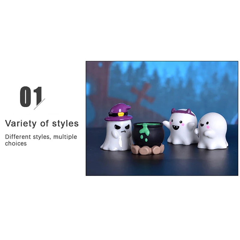 Cute Halloween Micro Landscape Miniature Figurines