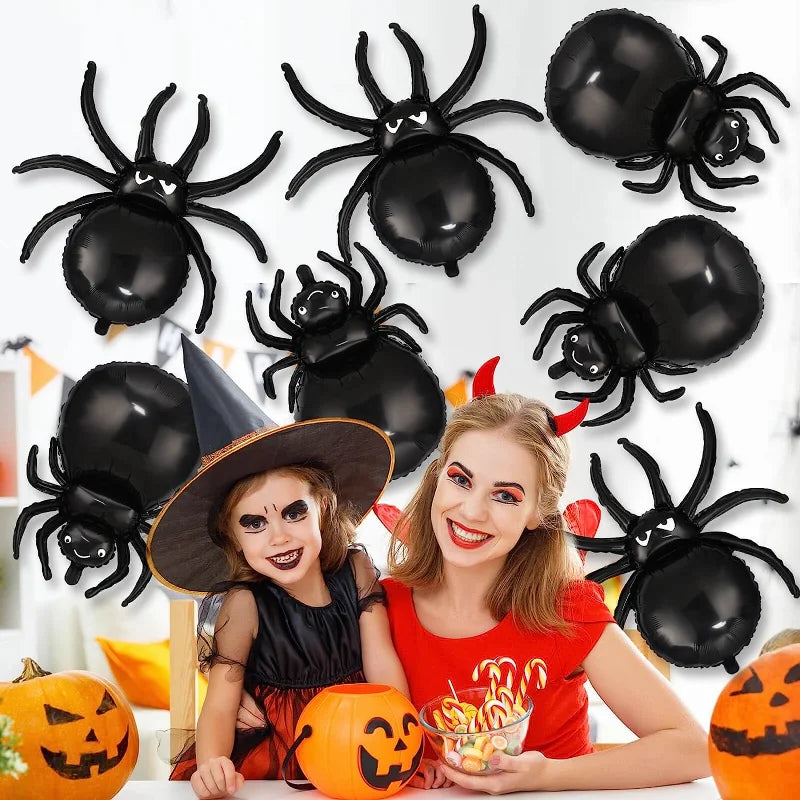 Halloween Spider Foil Balloons