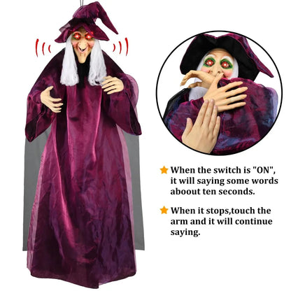 Life-Size Talking Witch