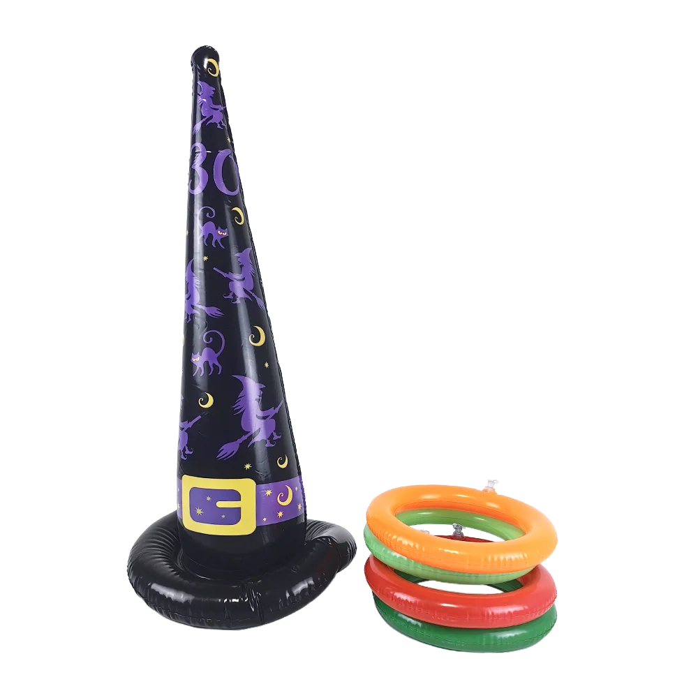 Inflatable Witch Hat Toss Game