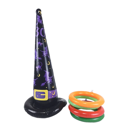 Inflatable Witch Hat Toss Game