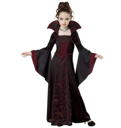 Halloween Witch Vampire Costume for Kids