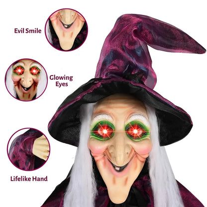 Life-Size Talking Witch