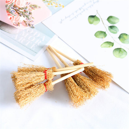 Mini Witch Broomstick Props