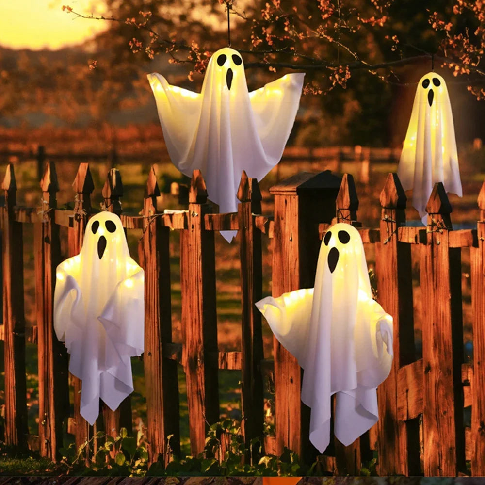 Halloween LED Glow Ghost Lights