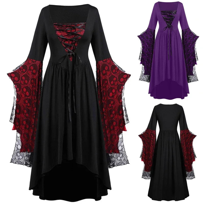 Gothic Halloween Cosplay Dress