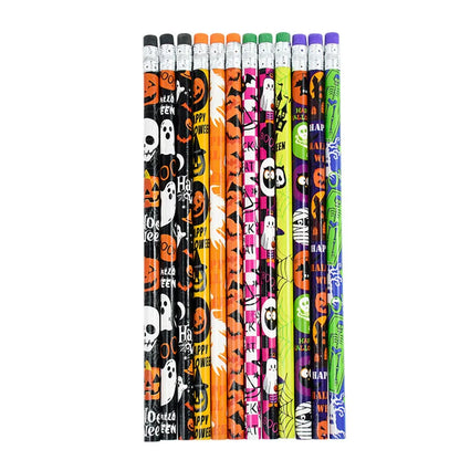 24 Pcs Halloween Wooden Pencils