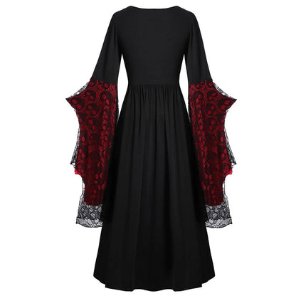 Gothic Halloween Cosplay Dress