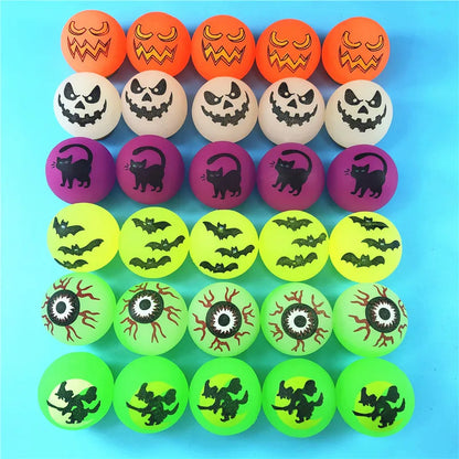 Glow in the Dark Halloween Bouncing Balls