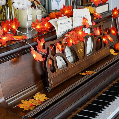 Maple Leaf String Lights