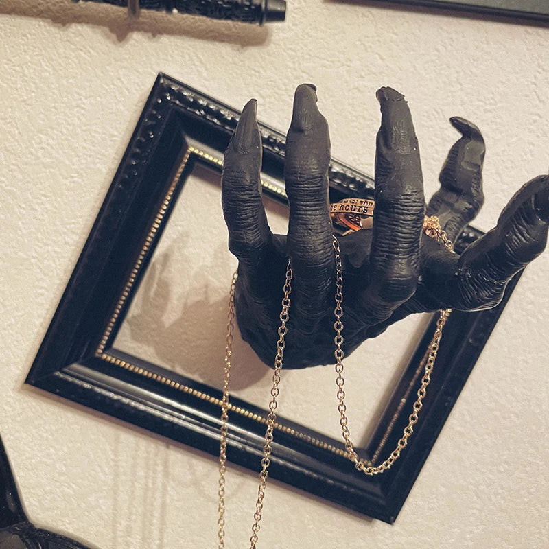 Gothic Witch Hand Statue