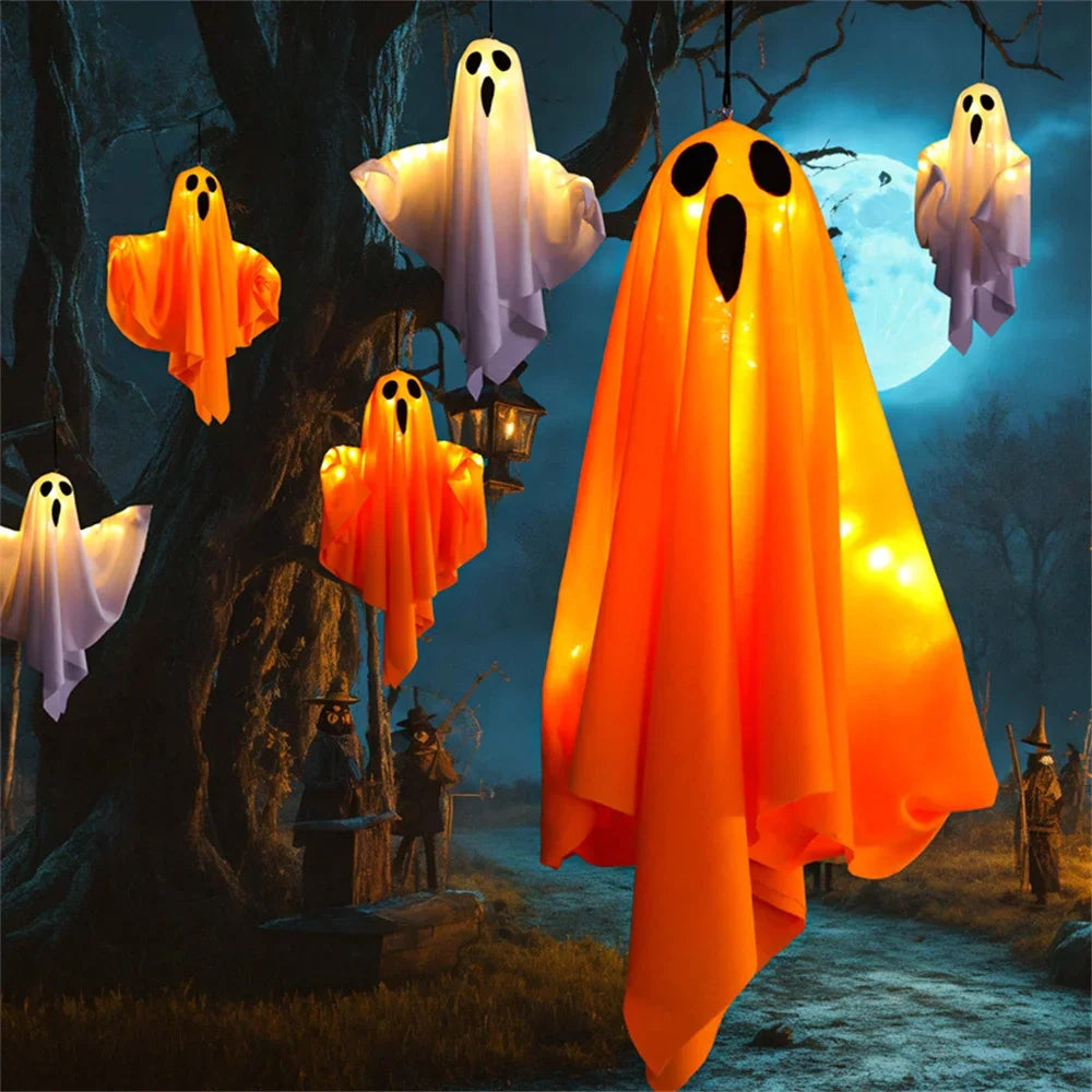 Halloween LED Glow Ghost Lights